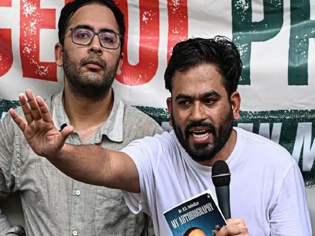 The Cockroach Janata Party staged a protest at Jantar Mantar for five hours