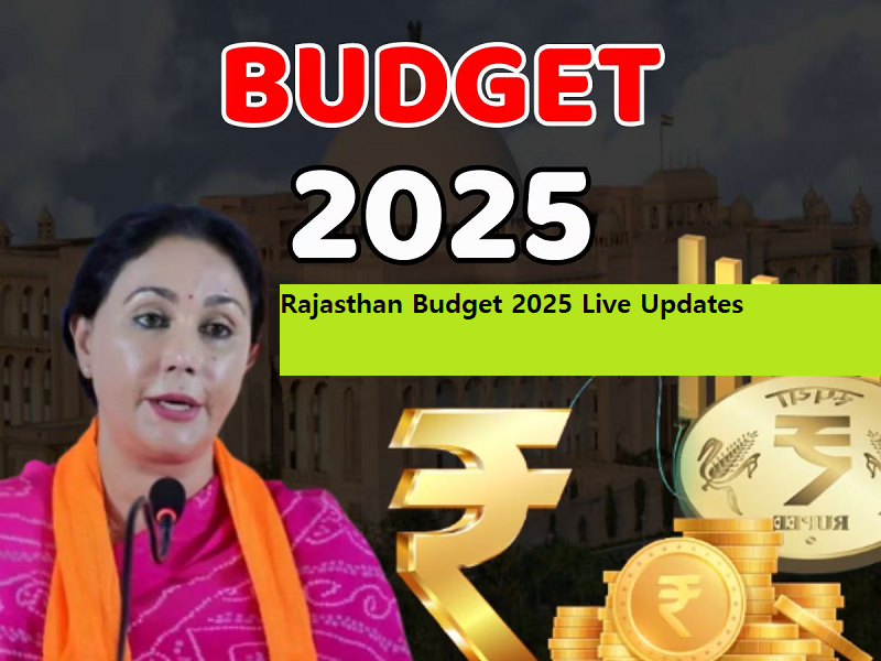 Rajasthan Budget 2025 Live: Economic support for women will increase, girl students will get 35 thousand scooters, road safety will be strengthened