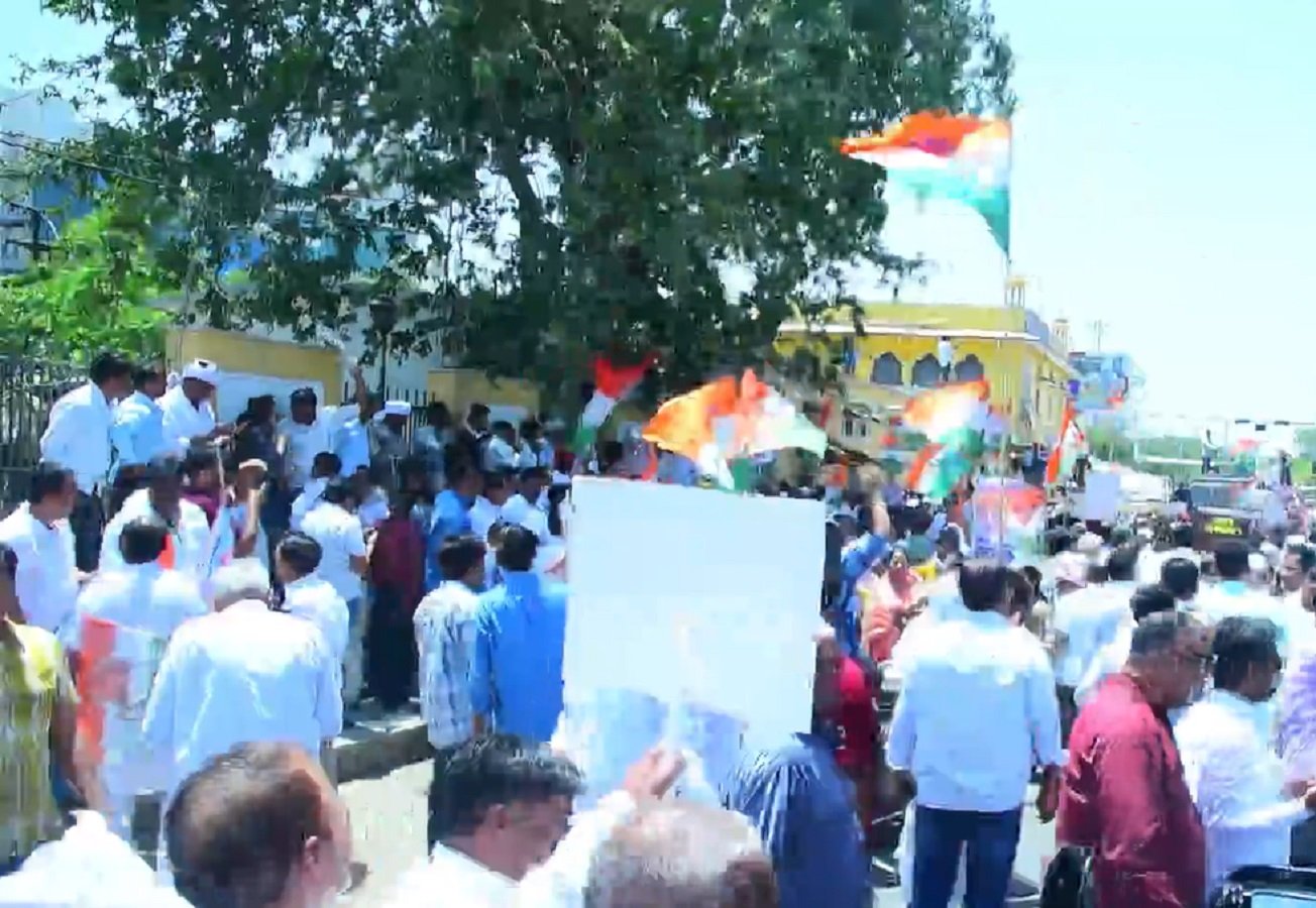 Congress Protests Against NEET Paper Leak, Dotasra Demands Resignation of Education Minister Dharmendra Pradhan