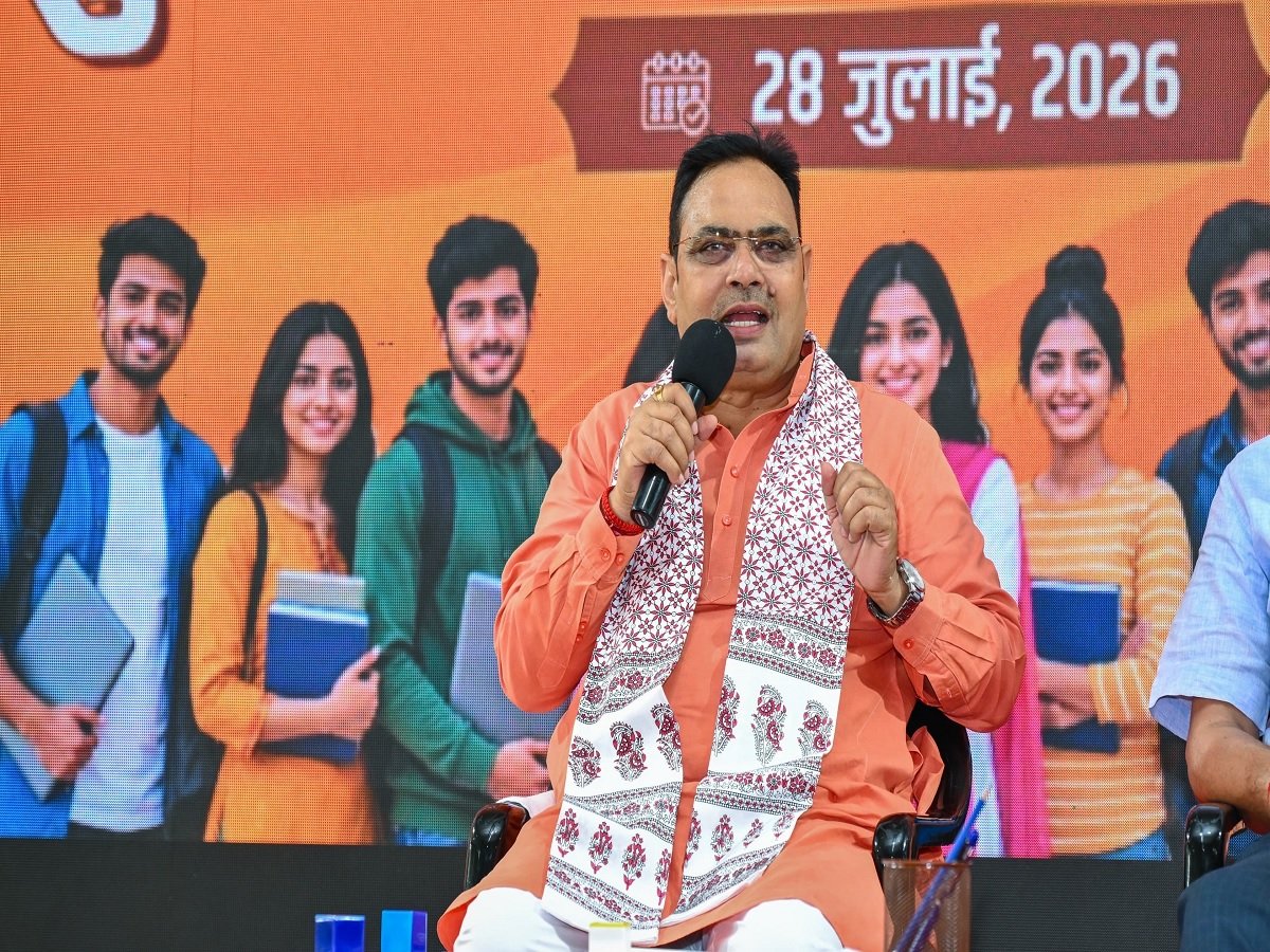 The youth are not merely our present but the empowered architects of the bright future of a developed India and a developed Rajasthan: Bhajanlal